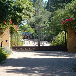 Wrought Iron Driveway Gates Escondido, CA